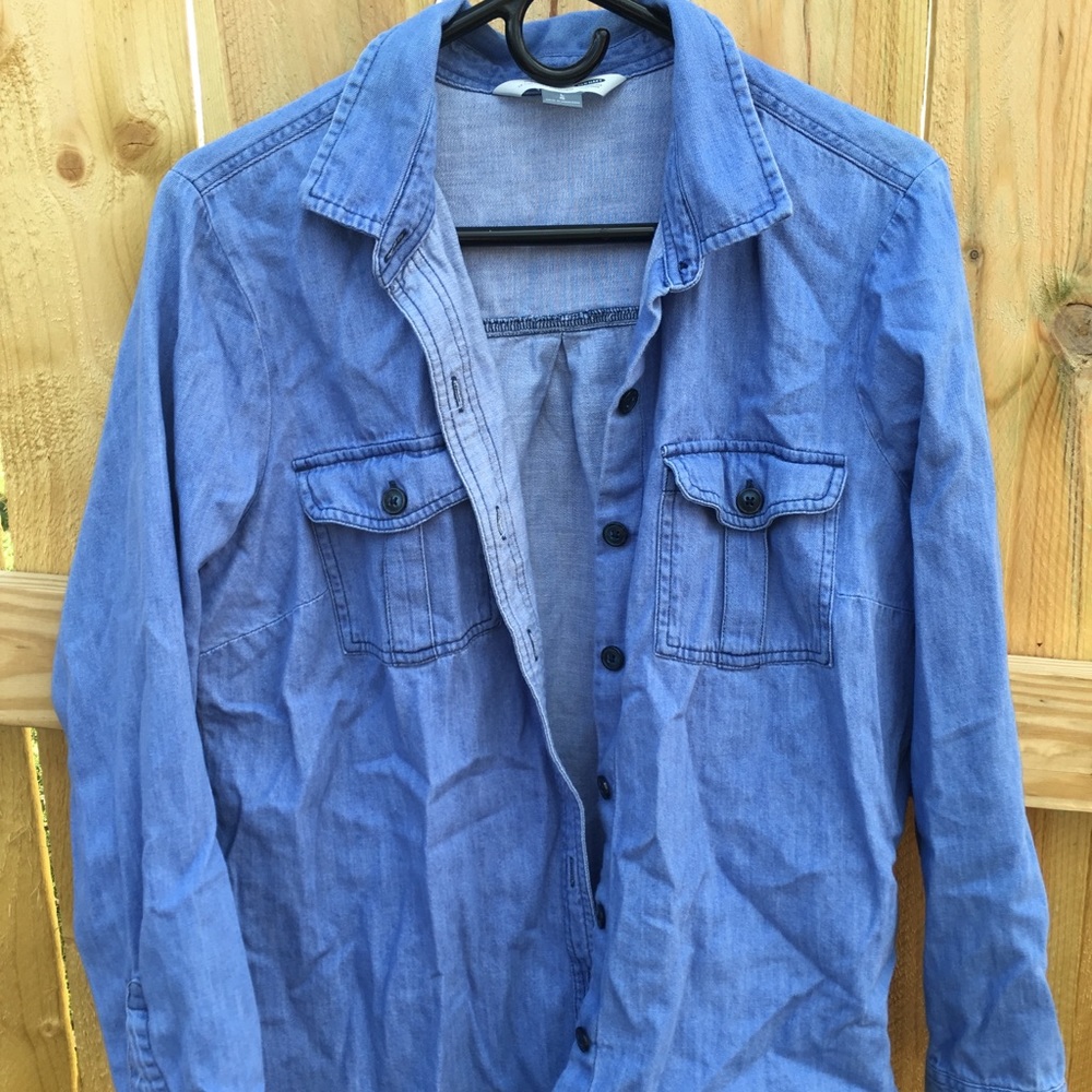 Button Down Denim Shirt